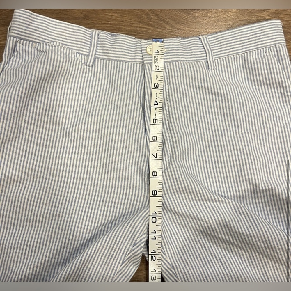 Polo by Ralph Lauren Blue and White Striped Men Shorts - Picture 5 of 8